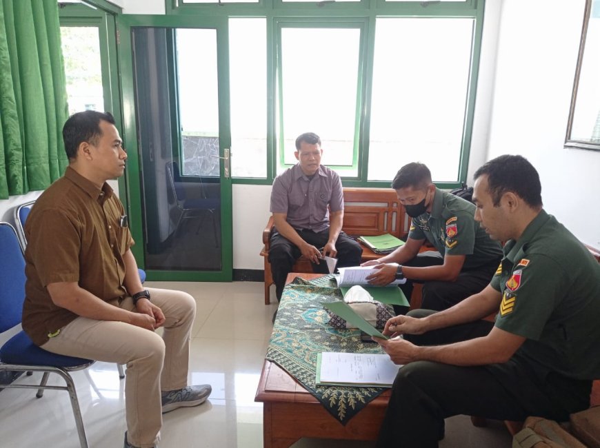 Tim Dalprog Korem 071 Wijayakusuma Kunjungi Kodim 0712 Tegal