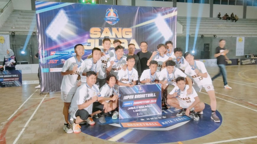 Dandim Tegal Hadiri Penutupan HIPMI Basketball Competition Series 2 Kota Tegal Tahun 2023