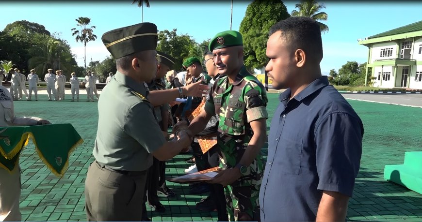 Ikuti Lomba Konten Kreator Anggota Kodim Jayapura Raih Penghargaan