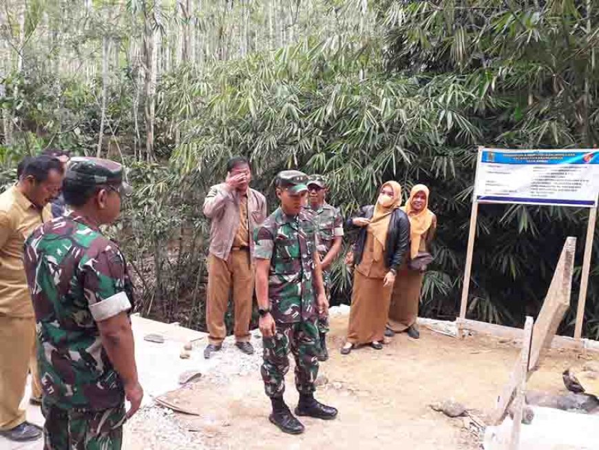 Komandan Kodim 0704/Banjarnegara Pantau Kemajuan Proyek TMMD Sengkuyung Tahap III Tahun 2023