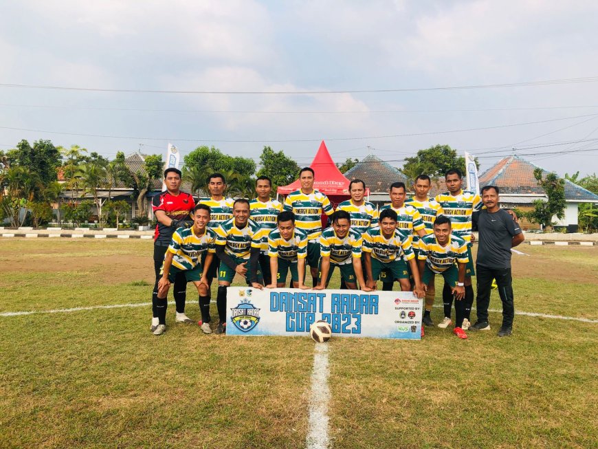 Sebagai Ajang Silahturahmi, PS Kodim Tegal Ikuti Turnamen Sepak Bola Dansat Radar Cup Tahun 2023