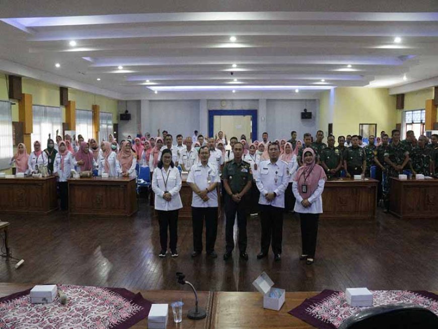 Komitmen TNI Banjarnegara Bersama Masyarakat Mengatasi Stunting