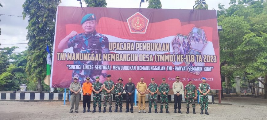 Kabupaten Jayapura Terpilih Sebagai Tempat Pelaksanaan TMMD Pj Bupati Jayapura Apresiasi TNI