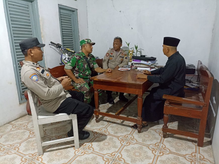 Babinsa Koramil Kedungbanteng Komsos Dengan Warga Binaan