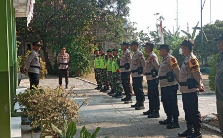 Jalin Sinergitas, Koramil Dan Polsek Warureja Laksanakan Apel Bersama