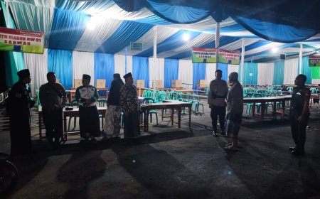 Danramil Bojong Sambangi Para Calon Kades Dan Pengecekan Kesiapan Pilkades