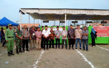 Danpos Ramil Dukuhwaru Pantau Pelaksanaan Pilkades
