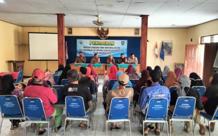 Babinsa Serda Sukarno Dampingi Pembagian BLT – DD Oktober 2023