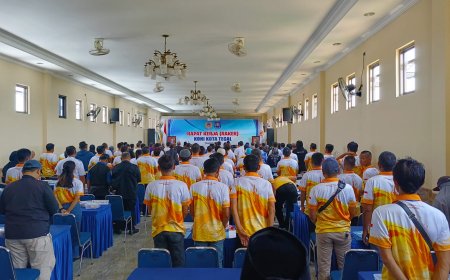 Danramil Tegal Selatan Hadiri Raker KONI Kota Tegal Tahun 2023