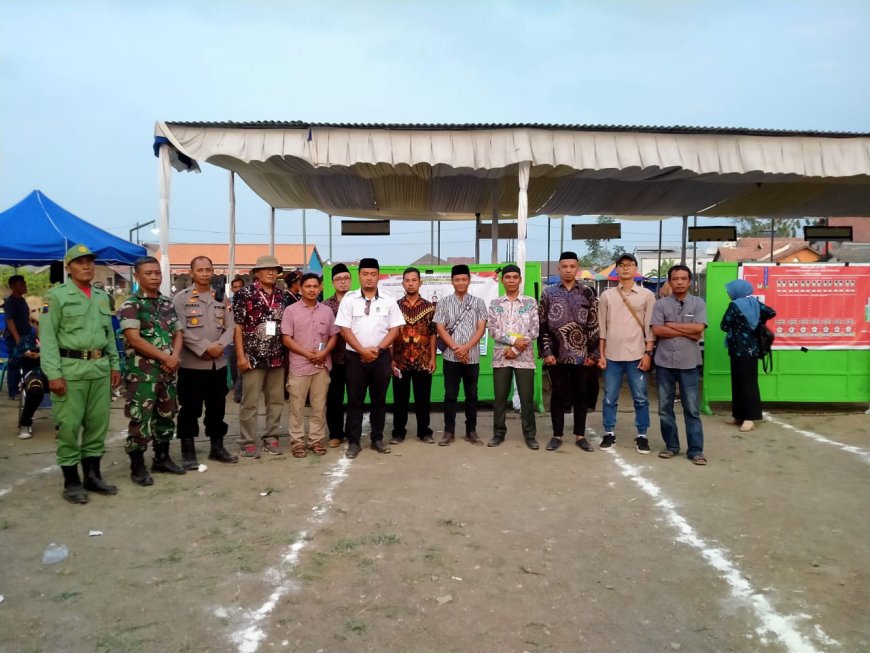 Danpos Ramil Dukuhwaru Pantau Pelaksanaan Pilkades