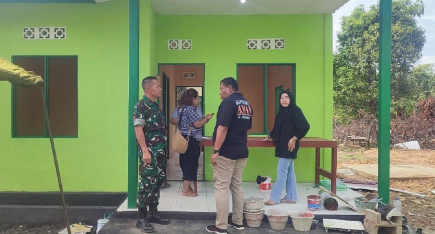 Kunjungi Lokasi TMMD Kodim Jayapura Ini Kata Tim Peninjau Pemkab Jayapura