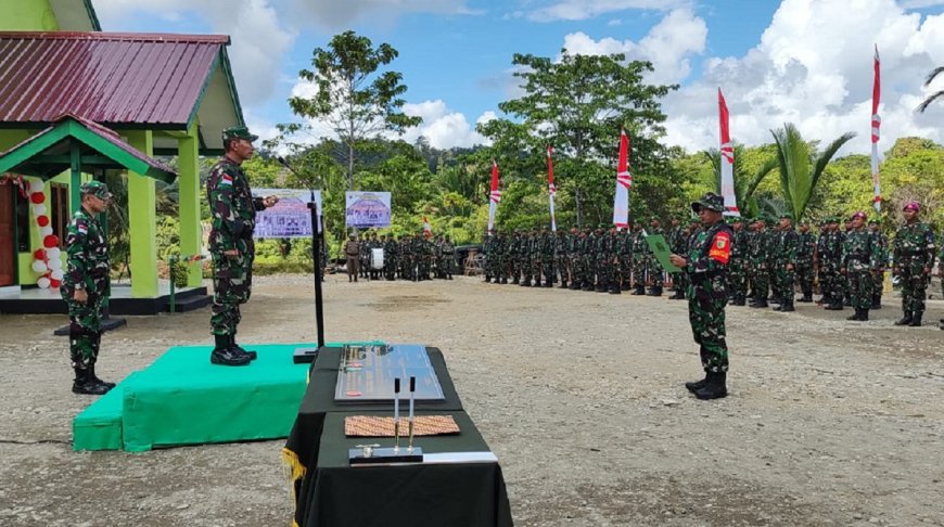 Danrem 172 Tutup TMMD Ke 118 Di Wilayah Terjauh Kabupaten Jayapura