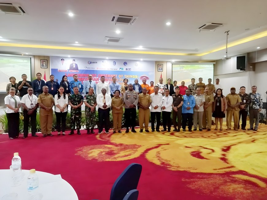 Danramil Sentani Dukung Launching Internet Of Things Pertanian Digital