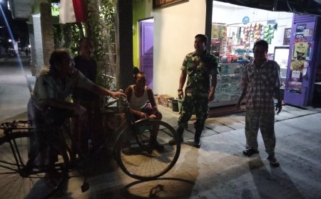 Terus Jaga Hubungan Baik, Babinsa Kodim 0712 Tegal Komsos Dengan Warga Binaan