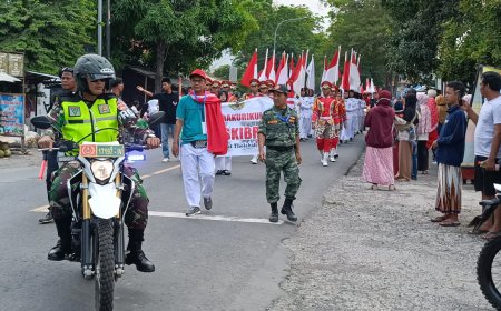 Pawai Ta’aruf Kebangsaan Dalam Rangka Gema Sholawat Maulid Nabi Muhamad SAW