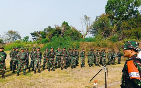 Kodim 0712 Tegal Gelar Latbakjatri TW IV TA 2023