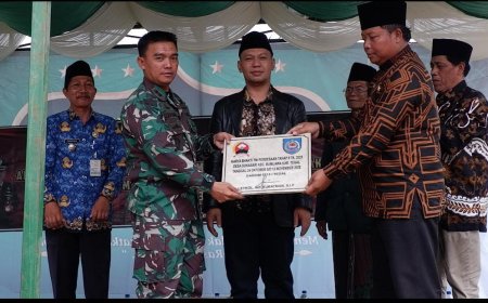 Penutupan dan Serah Terima Karya Bakti TNI TA 2023 Kodim 0712 Tegal