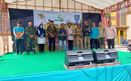 Dandim Tegal Ikuti Gerakan Penanaman Kembali Hutan Lindung Di Kabupaten Tegal