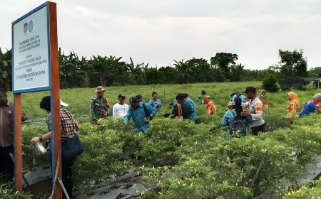 Babinsa Skanto Dampingi Tim Penggerak Pemberdayaan Kesejahteraan Keluarga Papua