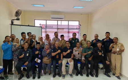 Danramil Tegal Selatan Hadiri Rapat Persiapan Pengawasan Tahapan Kampanye Pemilu 2024