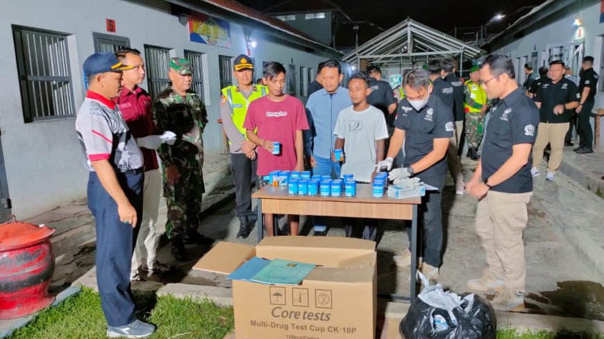 Sidak Gabungan Di Lapas Kelas II B Slawi