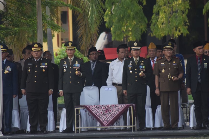 Dandim 0712 Tegal Hadiri Upacara Peringatan Hari Pahlawan Tahun 2023