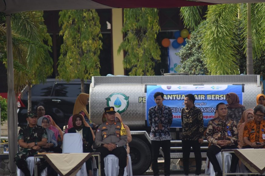 Apel Akbar Dan Tasyakuran Hari Kesehatan Nasional (HKN) Ke-59 Tingkat Kabupaten Tegal Tahun 2023
