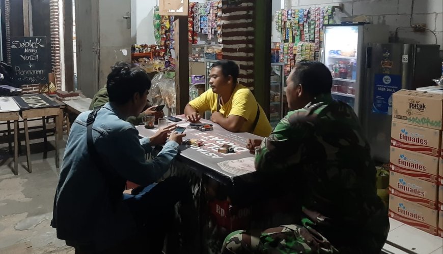 Pedagang Kaki Lima Jadi Motivasi Babinsa Kodim 0712 Tegal