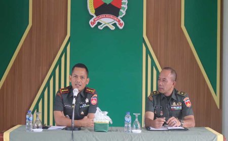 Komandan Kodim 0704 Banjarnegara Berikan Jam Komandan Perdana