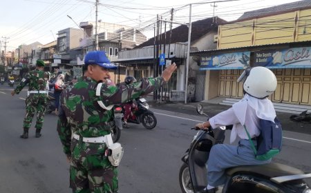 Peran penting Provost Kodim 0712 Tegal Dalam Berikan Pengamanan di Home Base