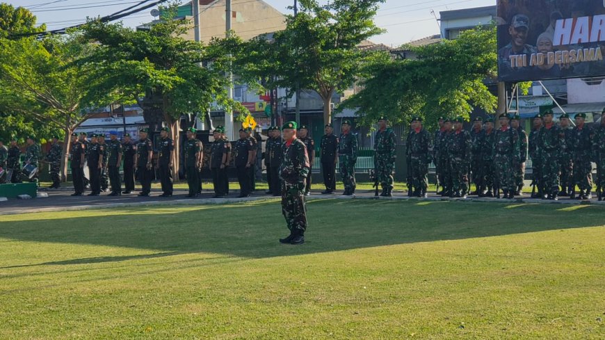 Kodim 0712 Tegal Gelar Upacara Peringatan Hari Juang TNI AD Tahun 2023