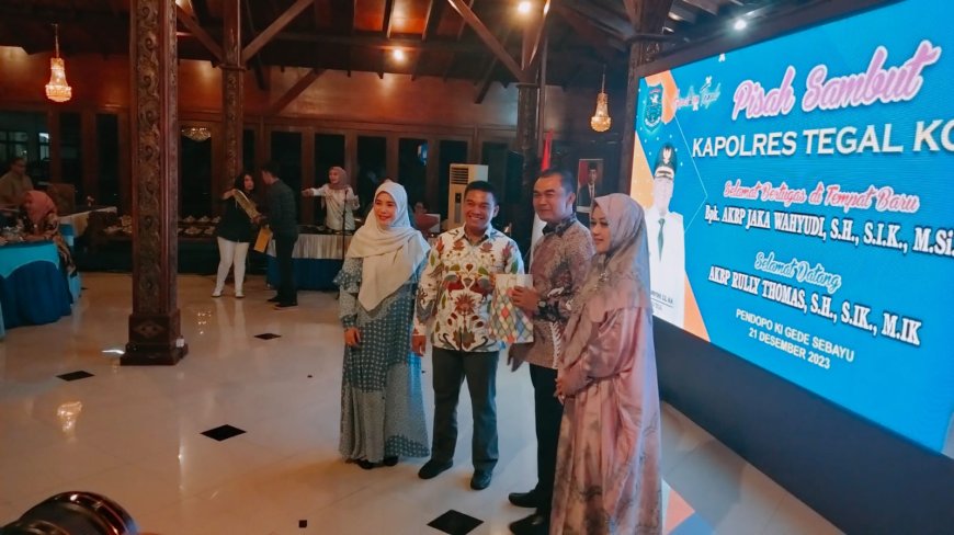 Dandim 0712 Tegal Hadiri Pisah Sambut Kapolres Tegal Kota