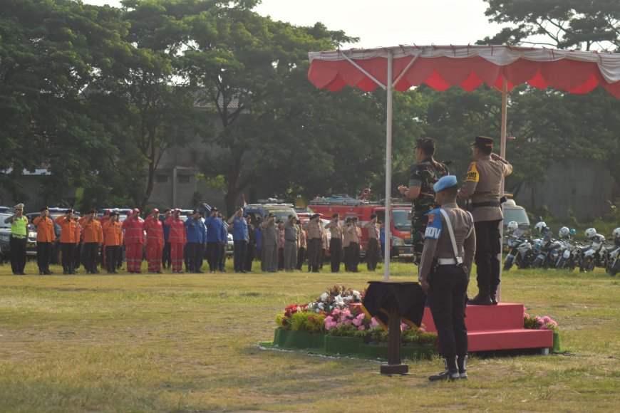 Kodim 0712 Tegal Ikuti Apel Gelar Pasukan Operasi Lilin Candi 2023-2024