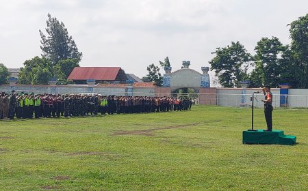 Apel Gelar Pam VVIP Dalam Rangka Kunjungan Presiden RI Ke Kota dan  Kabupaten Tegal