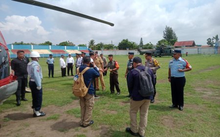 Dandim 0712 Tegal Bersama Forkopimda Sambut Kedatangan Presiden RI Joko Widodo