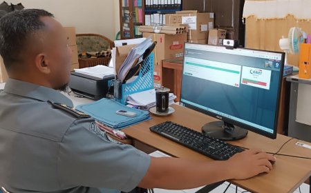 Kembangkan Kompetensi, Petugas Lapas Kembangkuning Ikuri COMET pada aplikasi SIMPEG