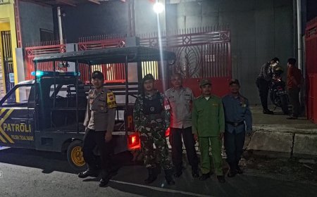 Patroli Gabungan 3 Pilar, Wujud Komitmen Jaga Kamtibmas Jelang Pemilu 2024