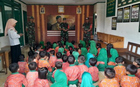 Upacara Bendera Penghormatan kepada Para Pejuang TNI