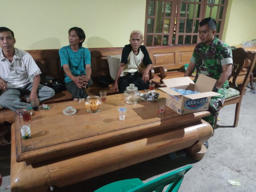 Babinsa Koramil Tarub Anjangsana Bersama Warga Binaan