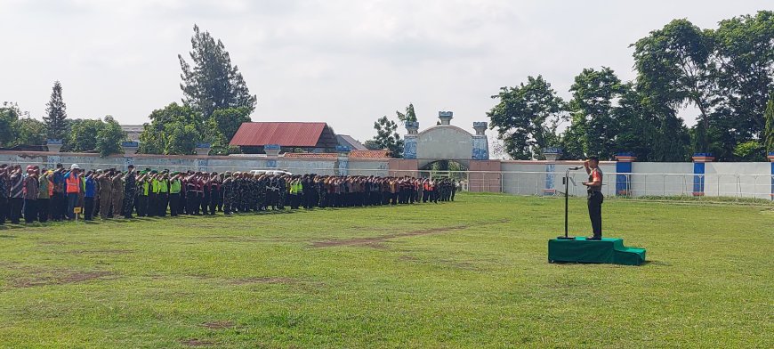 Apel Gelar Pam VVIP Dalam Rangka Kunjungan Presiden RI Ke Kota dan  Kabupaten Tegal