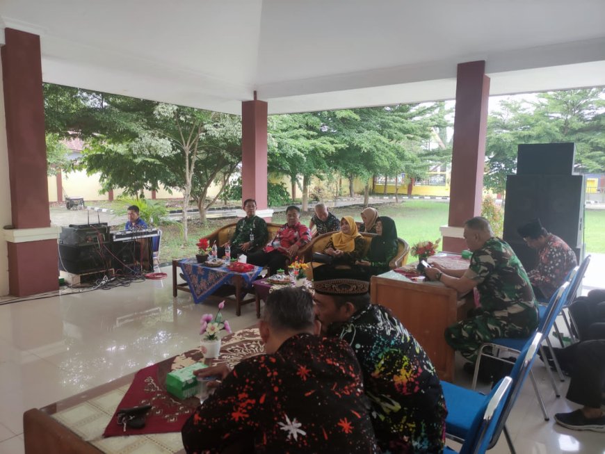 Danramil Pangkah Hadiri Lepas Sambut Camat Pangkah