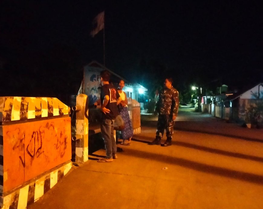 Babinsa Desa Bojongsana Aktif Lakukan Patroli Wilayah Dan Sambang Warga