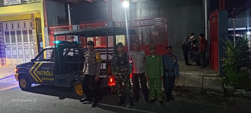 Patroli Gabungan 3 Pilar, Wujud Komitmen Jaga Kamtibmas Jelang Pemilu 2024