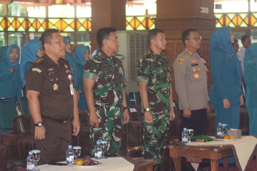 Dandim 0712 Tegal Hadiri Sertijab Bupati Tegal