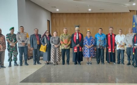 Kasdim Jayapura Menghadiri Perayaan Hari Pekabaran Injil di Tanah Papua