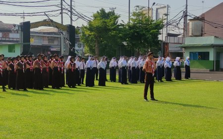 Kodim 0712 Tegal Gelar LDK Pelajar SMP N 10 Tegal