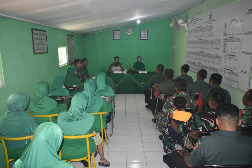 Kunjungan Ke Koramil Jajaran, Dandim 0712 Tegal Berikan Bantuan Kepada Warga