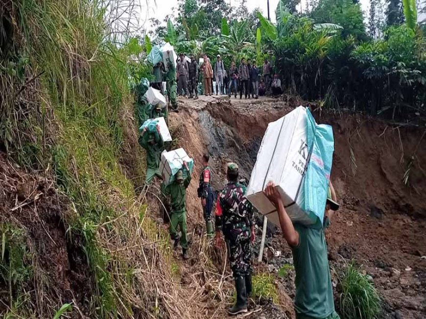 Perjuangan Logistik Pemilu 2024 Tantangan di Jalan Terjal