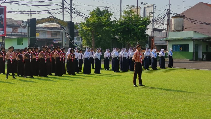 Kodim 0712 Tegal Gelar LDK Pelajar SMP N 10 Tegal