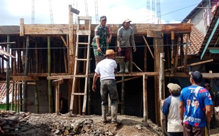Peran Babinsa dalam Kemanunggalan TNI-Rakyat Melalui Karya Bakti